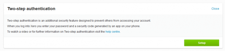 How to Setup Xero Two-step with Practice Protect – Practice Protect Support