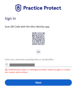 First Time Login to the User Portal – Practice Protect Support